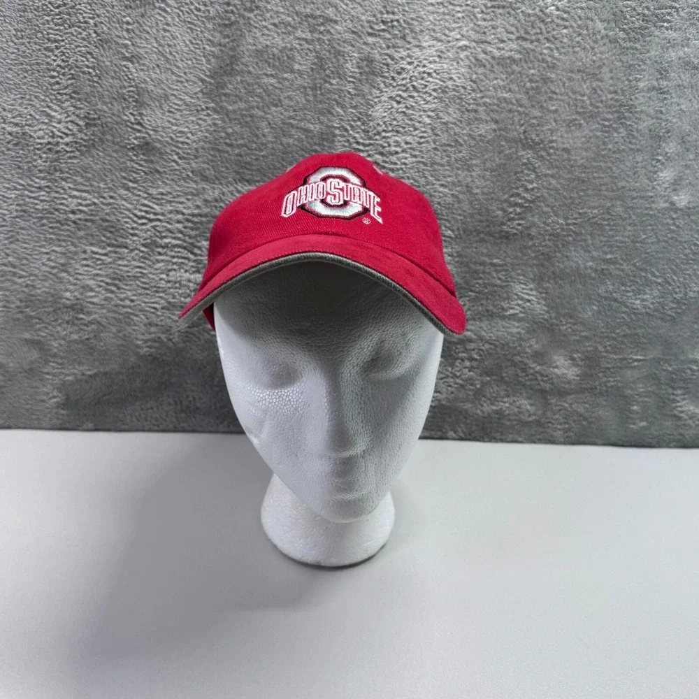 Signatures Ohio State University Buckeyes Hat OSU NCAA Football Red Baseball Cap